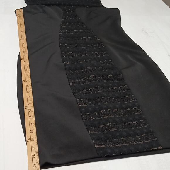 ANNE Klein chic sleeveless black dress lined sheath knee-length dress size 12 - Picture 13 of 14